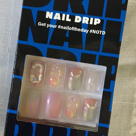 3 OPI kiss manicure pedicure at home easy nail drops Instant gel toenails - Picture 2 of 4